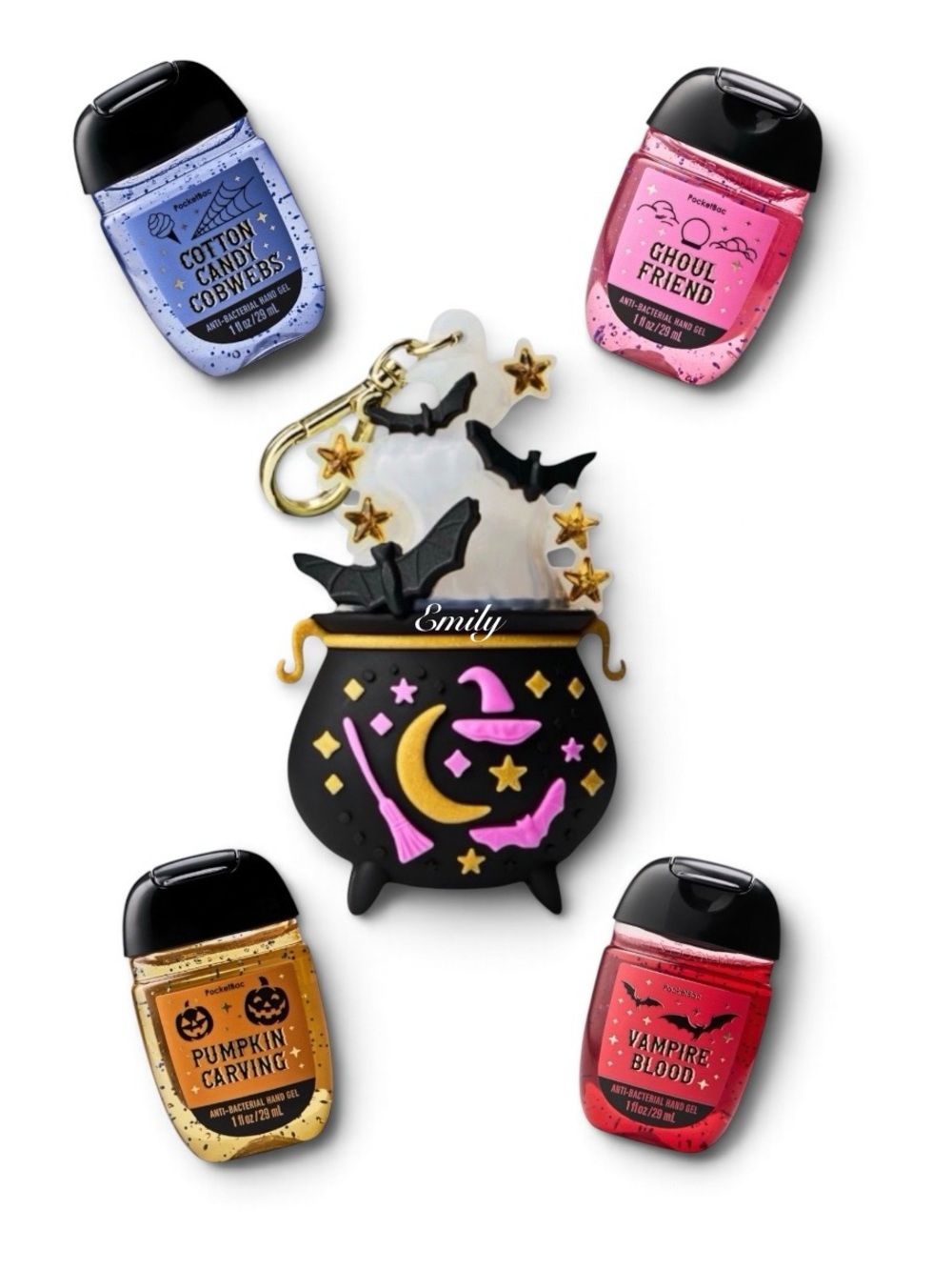 5-Pc Bath & Body Works Light Up Cauldron PocketBac Holder Set 2026